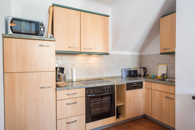 Ferienwohnung in K&uuml;hlungsborn - Am Yachthafen - K&uuml;chenbereich