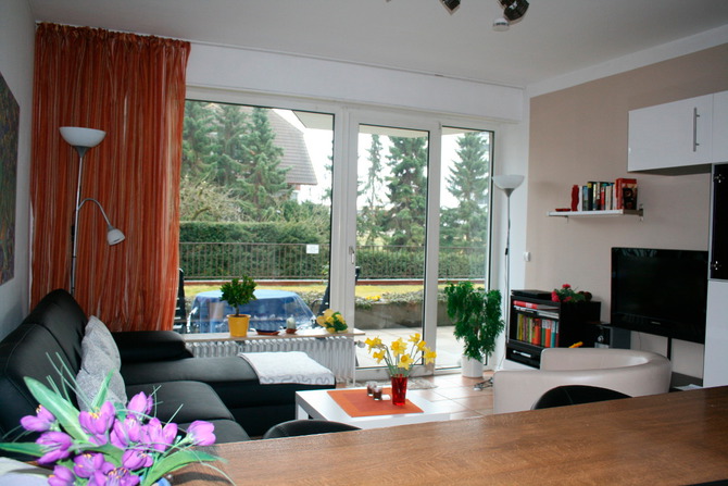 Ferienwohnung in Grömitz - Deichkrone - heller Wohnraum Ferienwohnung in Grömitz - Deichkrone - heller Wohnraum