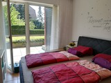 Ferienwohnung in Grömitz - Deichkrone - Schlafzimmer mit Boxspringbett Ferienwohnung in Grömitz - Deichkrone - Schlafzimmer mit Boxspringbett