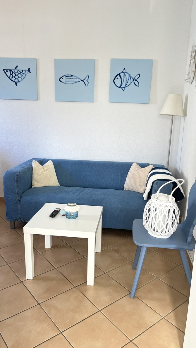 Ferienwohnung in Heringsdorf - Sonnenschein FeWo 1 - Sofaecke