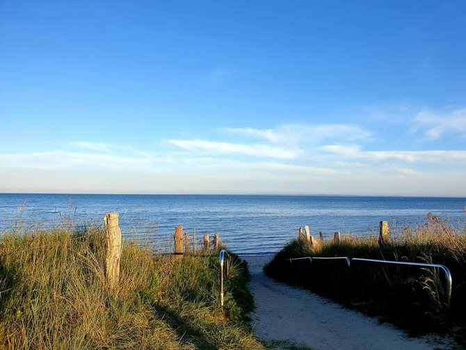 Ferienwohnung in Gr&ouml;mitz - Ferienparadies Gr&ouml;mitz - Deich am Lenster Strand