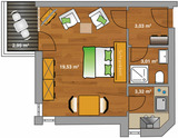 Ferienwohnung in Neustadt - ancora Marina Haus 2 Nr. 05, Typ 1 - Bild 10