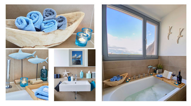 Ferienhaus in Heiligenhafen - Ostsee - Reetdachhaus Nr. 3 "S&uuml;dstrand Lodge Marina-Bay" im Strand Resort - Bild 13