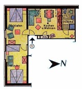 Ferienwohnung in Fehmarn OT Hinrichsdorf - Sonnenblume Nr.1 - Bild 3