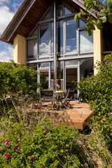 Ferienhaus in Heiligenhafen - Ostsee - Reetdachhaus Nr. 7 "Haddock" im Strand Resort - Bild 1