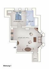 Ferienwohnung in Neuenkirchen - Ferienwohnung 1 mit sch&ouml;nem Seeblick - Bild 13