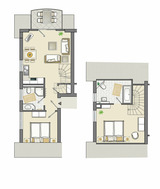 Ferienwohnung in Dierhagen - Balkon-Maisonette-Ferienwohnung - Bild 11 Ferienwohnung in Dierhagen - Balkon-Maisonette-Ferienwohnung - Bild 11