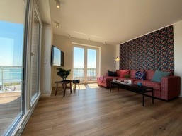 Meeresblick " Fr&auml;ulein Krabbe " Haus 3 WE 40
