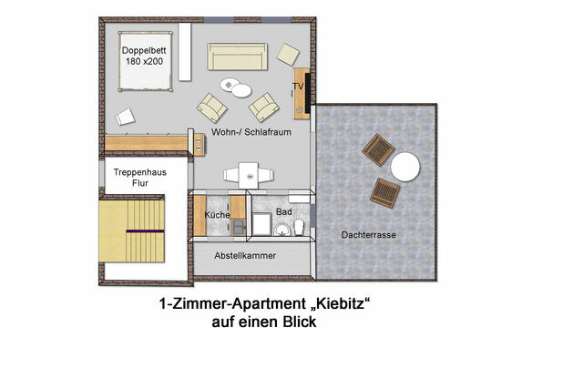 Ferienwohnung in Wendtorf - Ap. Kiebitz - Haus Nordlichter - Bild 13