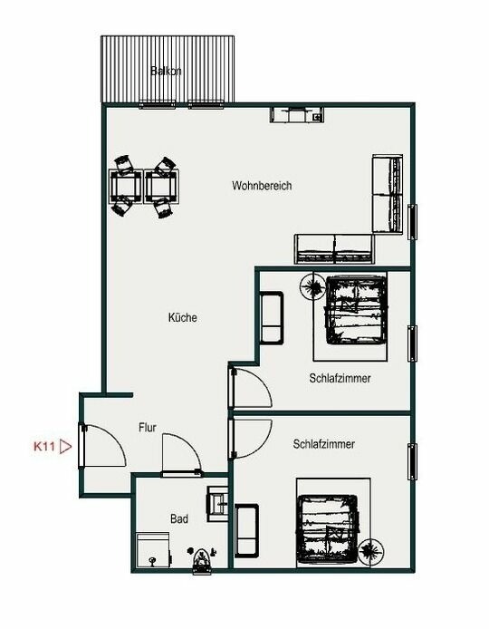 Ferienwohnung in Grömitz - Kabine 11 - Bild 23 Ferienwohnung in Grömitz - Kabine 11 - Bild 23