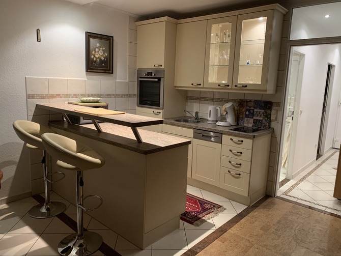Ferienwohnung in Sierksdorf - Dara&acute;s Traumblick - Offene K&uuml;che