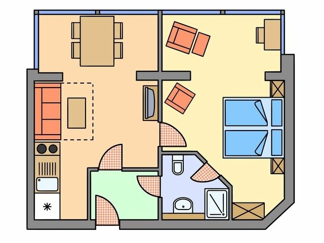 Ferienwohnung in Binz - Appartementhaus Bellevue App. 12 - Bild 12