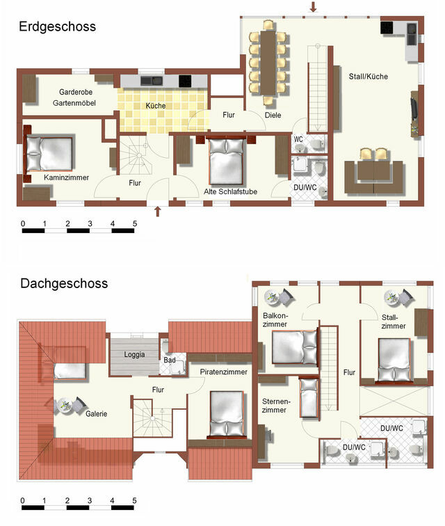 Ferienhaus in Damshagen - Altes Sch&auml;ferhaus - Bild 5