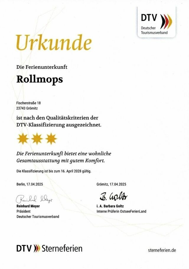 Ferienwohnung in Gr&ouml;mitz - Rollmops - Bild 17