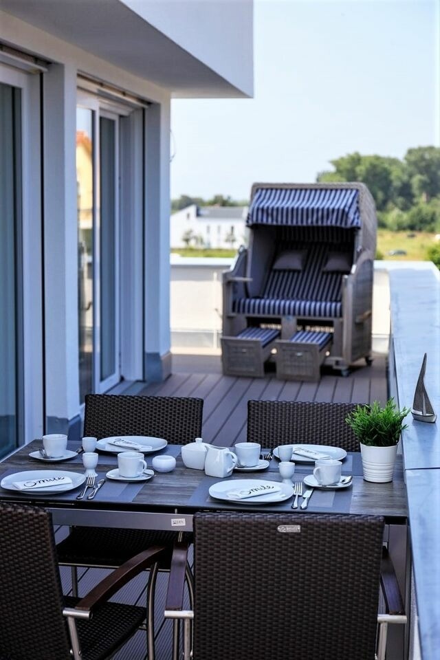 Ferienwohnung in K&uuml;hlungsborn - App. 43 Penthouse Aurora, Strandresidenz D&uuml;nenperle - Bild 23