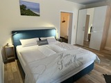 Ferienwohnung in Ostermade - Haus Meeresblick 16 (Ostermade) - modernes Bett