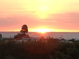 Ferienwohnung in Ostermade - Haus Meeresblick 16 (Ostermade) - unser Sonnenaufgang