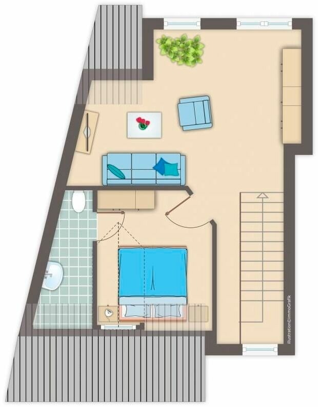 Ferienwohnung in Eckernförde - Ferienwohnung "Humburg", Strand und Stadt - Bild 14