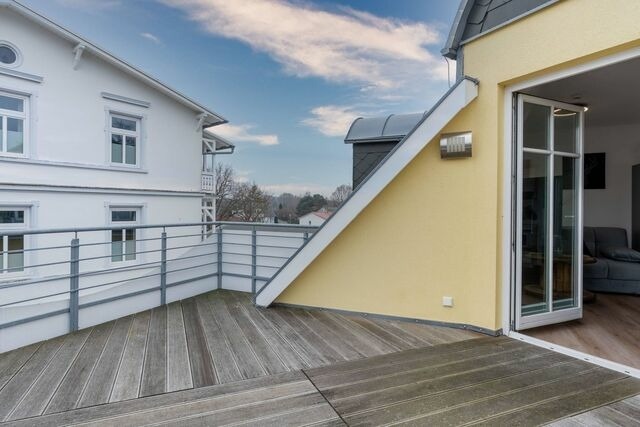 Ferienwohnung in Binz - Fewo 9 "K&uuml;stenliebe" Villa Vogelsang Binz, 3-Raum, Balkon, Sauna, Parkplatz, Strandnah - Bild 16