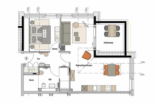 Ferienwohnung in Gr&ouml;mitz - Peters Lodge 8 - Bild 16