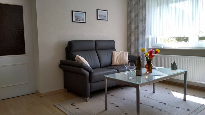 Ferienwohnung in K&uuml;hlungsborn - Ferienwohnung M&uuml;ller - Wohnzimmer