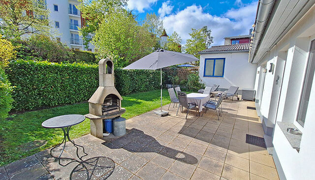 Ferienhaus in Heringsdorf - Insellicht**** BRINKMANNHAUS 4-Sterne - groß fast am Strand Sauna Terrasse Grill - Bild 13