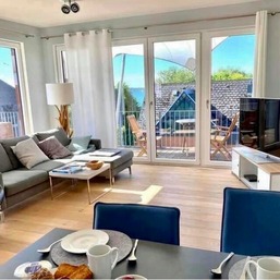 Ferienwohnung "Seglersteg, Bungalow 11" Hafenspitze