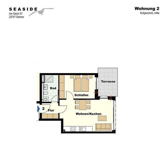 Ferienwohnung in Dahme - Düne und Meer Dünenzauber - Bild 16 Ferienwohnung in Dahme - Düne und Meer Dünenzauber - Bild 16