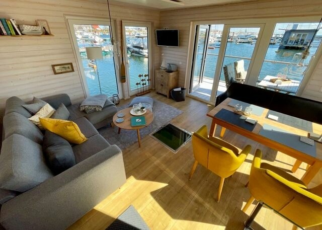 Ferienwohnung in Gro&szlig;enbrode - Hausboot LUMME - Huus & Meer- Hunde Willkommen * - Bild 12
