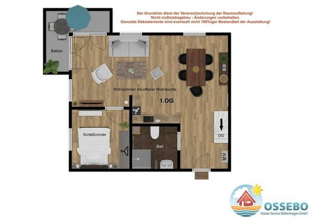 Ferienwohnung in Boltenhagen - Hanseresidenz I Whg. 22 - Bild 23