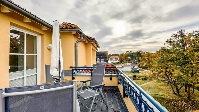 Ferienwohnung in Baabe - Kurparkresidenz Baabe Penthouse Windjammer - Bild 21