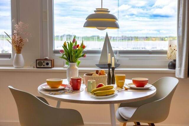Ferienwohnung in Fehmarn OT Burgtiefe - Apt. Marina408 - Hafenrundblick & direkt am Strand - Bild 13