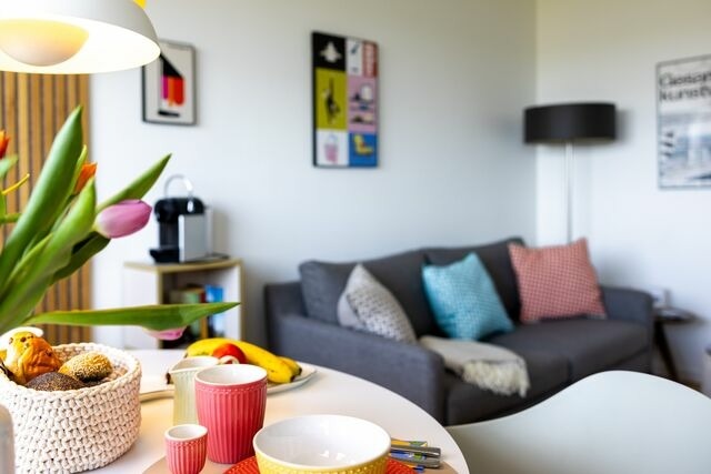 Ferienwohnung in Fehmarn OT Burgtiefe - Apt. Marina408 - Hafenrundblick & direkt am Strand - Bild 15